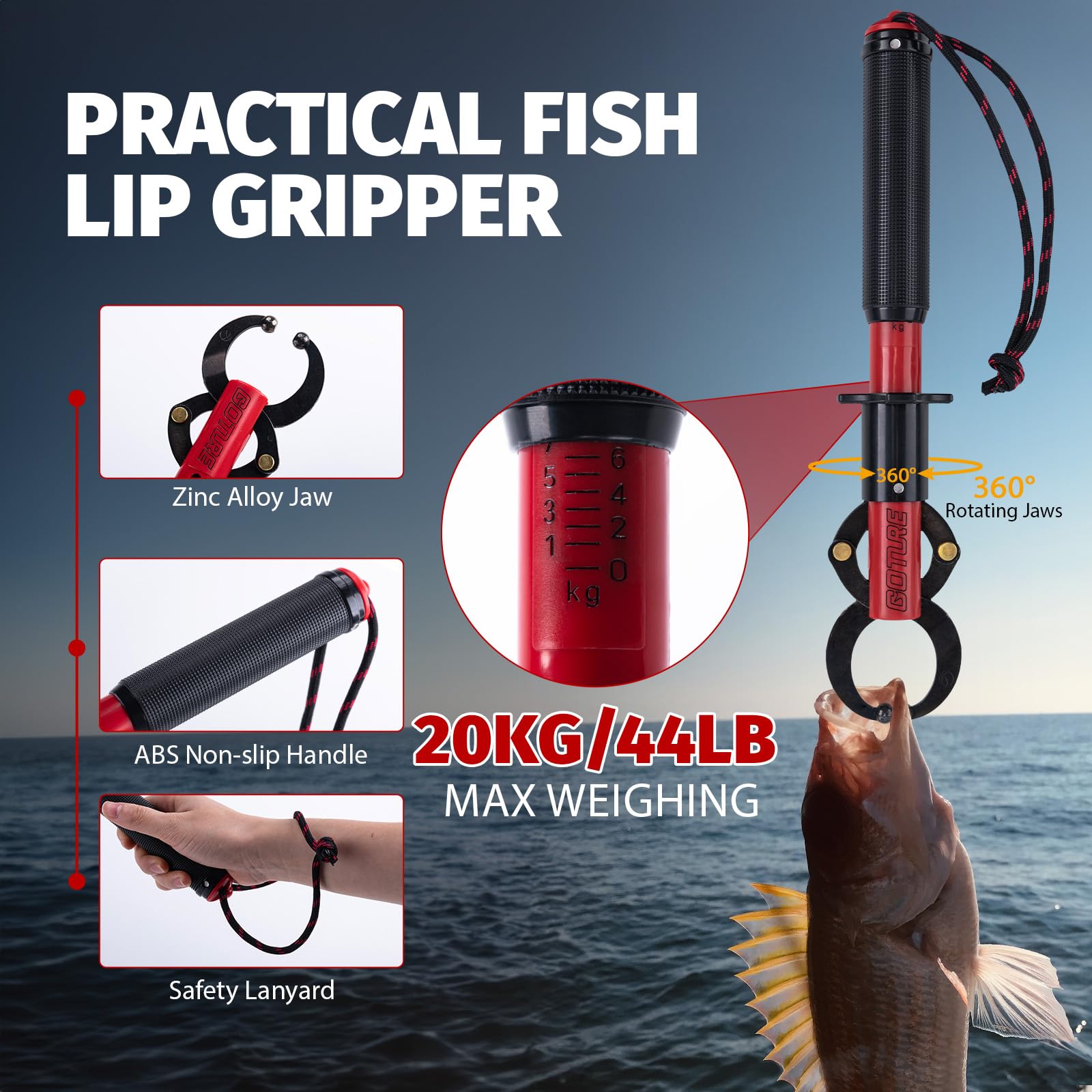 Goture Visaccessoires Vistange - Fishing Hook Remover recensie en prijs