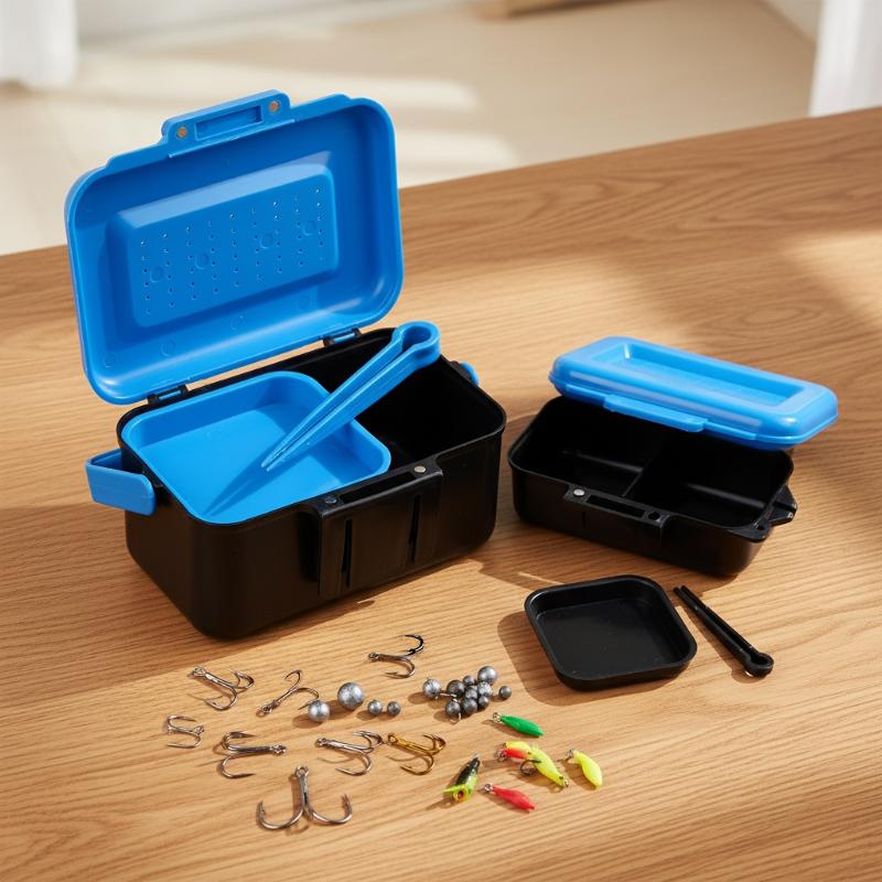 Draagbare visgereibox voor de  - Fishing Hook Box recensie en prijs