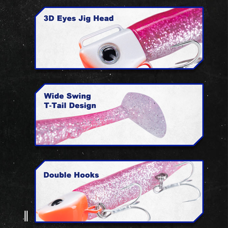 D1 110mm 34g Zinkende Metalen  - Fishing Hook Treble recensie en prijs
