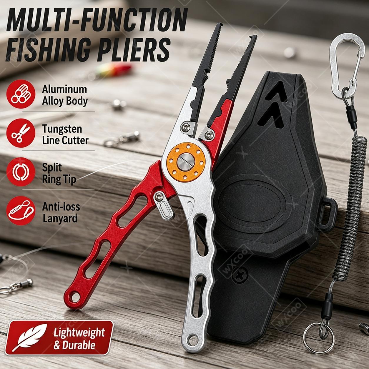 WXCOO Splitringtang Haakverwij - Fishing Hook Remover recensie en prijs