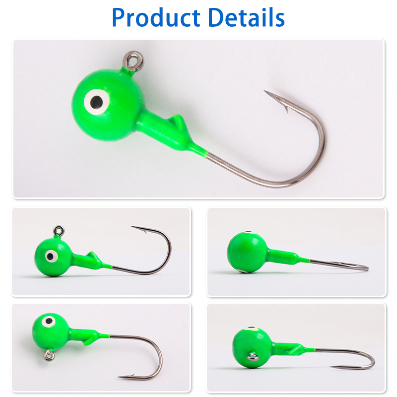50PCS Vishaken Set Lood Jig He - Fishing Hook Circle recensie en prijs