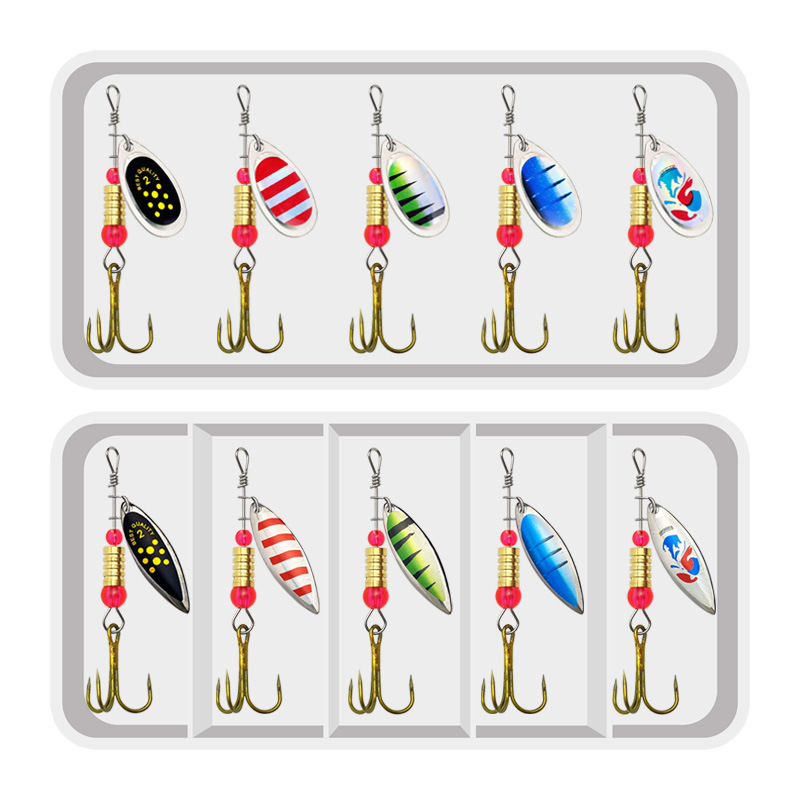 Vissen Lokken Spinner Rotatie  - Fishing Hook Treble recensie en prijs